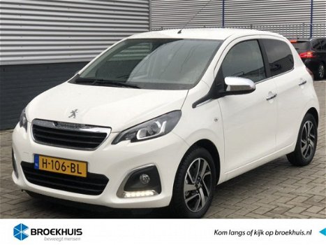 Peugeot 108 - 1.0 Allure 72PK 5D CLIMA CAMERA TOUCHSCREEN LM''15inch CHROOM DONKERGLAS SUPER COMPLEE - 1