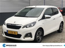 Peugeot 108 - 1.0 Allure 72PK 5D CLIMA CAMERA TOUCHSCREEN LM''15inch CHROOM DONKERGLAS SUPER COMPLEE