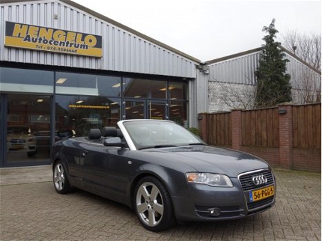 Audi A4 Cabriolet - 3.2 FSI quattro Automaat 256 Pk Airco Navi Leer Xenon 138 dkm Nap - 1