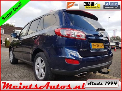 Hyundai Santa Fe - 2.2 CRDi R Style 197Pk LEDER Grijs Kenteken - 1