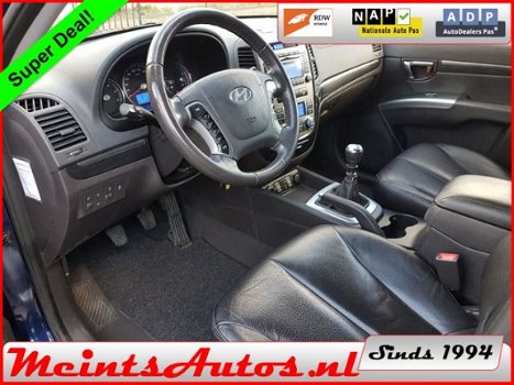 Hyundai Santa Fe - 2.2 CRDi R Style 197Pk LEDER Grijs Kenteken - 1