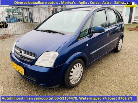 Opel Meriva - 1.6-16V Enjoy , DIVERSE BETAALBARE AUTO'S, TEVENS INKOOP AUTO'S 06-53154478 - 1