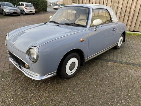 Nissan Figaro - 765, lapisgrijs, airco, automaat, turbo - 1