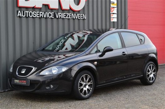 Seat Leon - 1.4 TSI Sportstyle 2008 Zwart Airco/Cruise/16'' velgen - 1