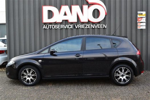 Seat Leon - 1.4 TSI Sportstyle 2008 Zwart Airco/Cruise/16'' velgen - 1