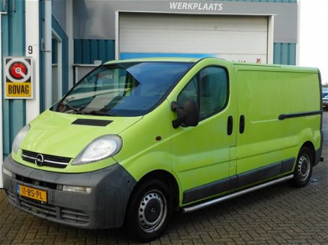 Opel Vivaro - 1.9 CDTI L2 H1 / Dubbele Schuifdeur / Apk t/m 05-06-2020 / Trekhaak / 82Pk - 1