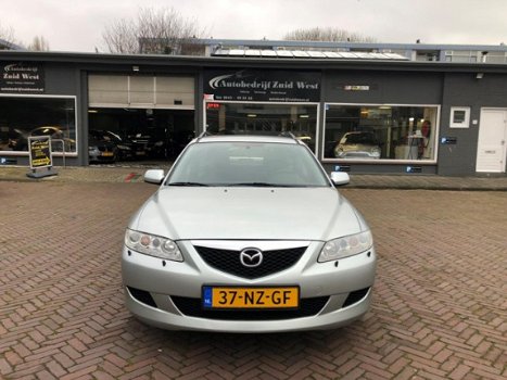 Mazda 6 Sportbreak - 2.0i Touring Automaat Airco Leder Pdc 1e Eig - 1