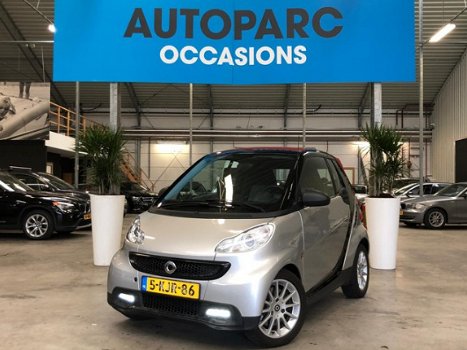 Smart Fortwo cabrio - 1.0 mhd Pure automaat airco lage km - 1