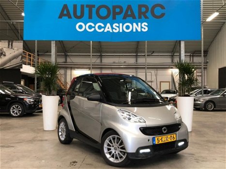 Smart Fortwo cabrio - 1.0 mhd Pure automaat airco lage km - 1