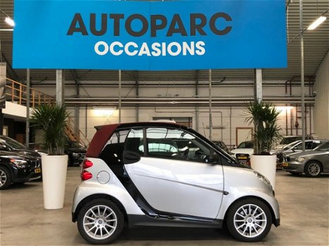 Smart Fortwo cabrio - 1.0 mhd Pure automaat airco lage km - 1