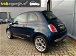 Fiat 500 - 1.2 Lounge * blauw met. * 16