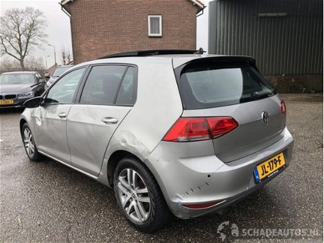 Volkswagen Golf - 7 1.6 tdi 105pk highline panoramadak elektr - navi - toucschreen - pdc - stoelverw - 1