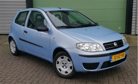 Fiat Punto - 1.2 2006 Blauw 3D 1E EIG*NIEUWE APK*NAP*ELEK.PAK - 1