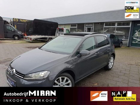 Volkswagen Golf - 7 1.4 TSi Highline 122PK Pano DSG Leer Bomvolle Auto - 1