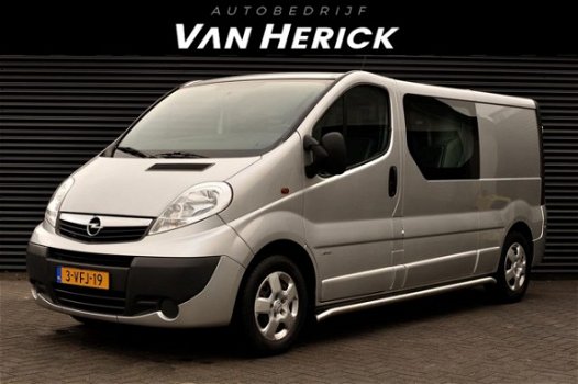 Opel Vivaro - 2.5 CDTI L2H1 146 PK Dubbele Cabine Airco / NAP - 1