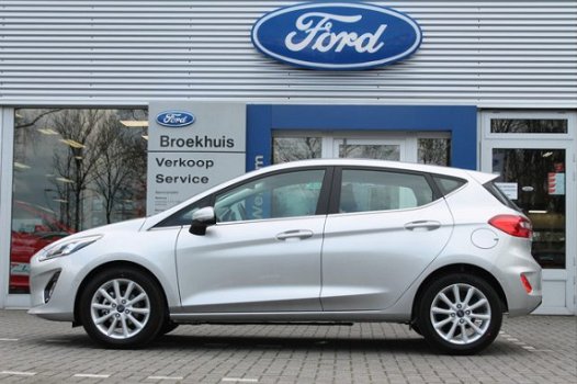 Ford Fiesta - 1.0EB 100PK TITANIUM 5DRS | ADAPT. CRUISE | B&O PLAY | VOORRUITVERW. | PARK SENSOREN | - 1