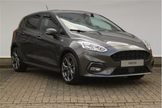 Ford Fiesta - 1.0 EcoBoost 100pk ST-Line | Cruise Control | Navigatie | Voorruitverwarming | Parkeer - 1