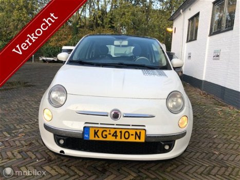 Fiat 500 - 1.3 JTD Lounge Leer PANO originele stand - 1