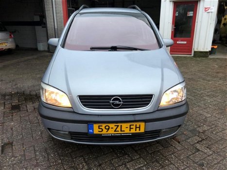 Opel Zafira - 1.8-16V Elegance AIRCO 4XELEKTRISCHE RAMEN 229077 KM MET ALLE FACTUREN ER BIJ TREKHAAK - 1