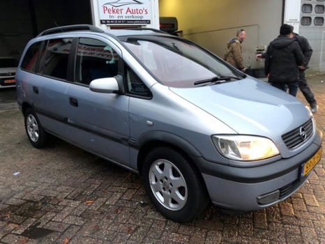 Opel Zafira - 1.8-16V Elegance AIRCO 4XELEKTRISCHE RAMEN 229077 KM MET ALLE FACTUREN ER BIJ TREKHAAK - 1