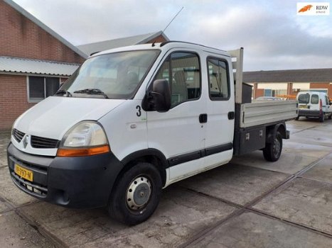 Renault Master - T35 2.5 dCi L3 H1 DC Airco, Trekhaak, Pick-up , DC , Apk - 1