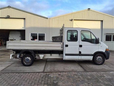 Renault Master - T35 2.5 dCi L3 H1 DC Airco, Trekhaak, Pick-up , DC , Apk - 1