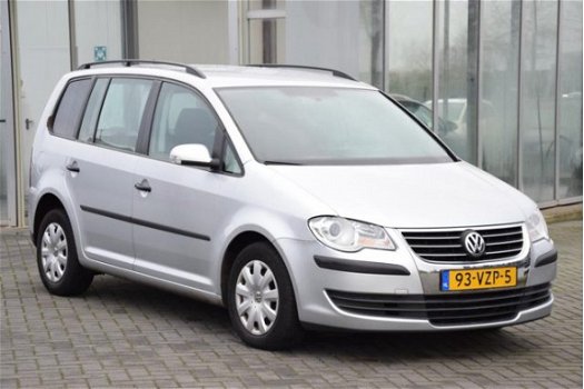 Volkswagen Touran - 1.9 TDI Comfortline 2009 Caddy Automaat Grijs Kenteken - 1