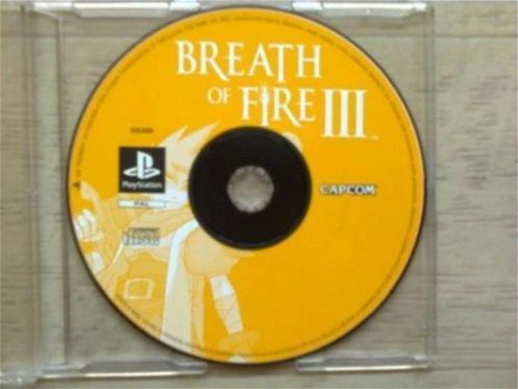 Playstation 1 ps1 rpg breath of fire III ( 3 ) ( disc only ) - 1