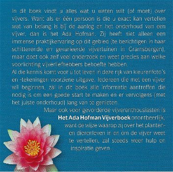 Vijvers - Het Ada Hofman vijverboek - 1