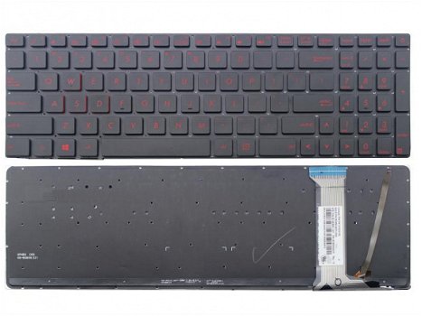 ASUS N551JW N551JX N551V N551VW N551Z N551ZU toetsenbord - 1