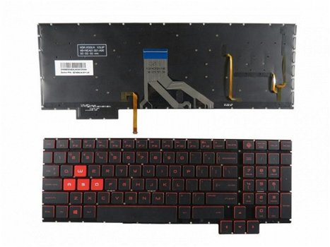 HP Omen 15-ce series toetsenbord met licht US - 1