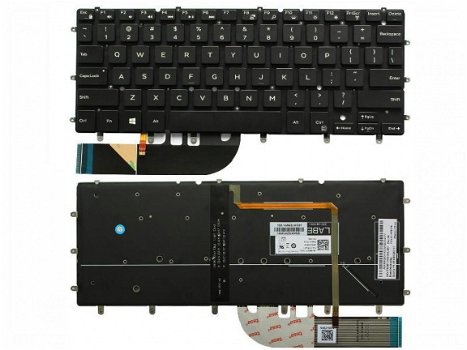 Dell XPS 9343 13 9343 9350 9360 series toetsenbord 0DKDXH - 1