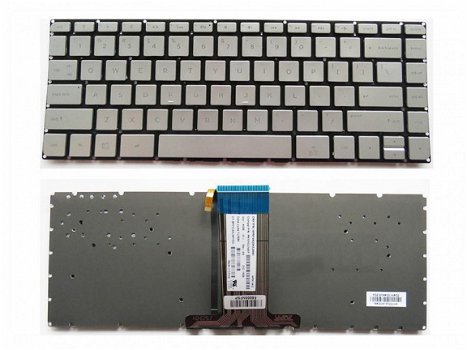 HP ProBook 13-AB 14-AB 14-A 14-S series toetsenbord zilver - 1