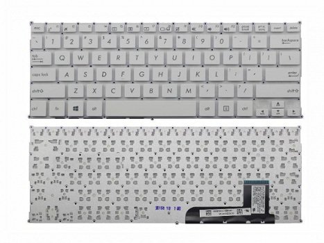 ASUS X201 X201E S200 S200E X202 x202e toetsenbord wit - 1