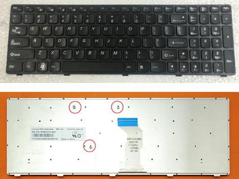 Lenovo Ideapad Y580 Y580N Y580NT toetsenbord - 1