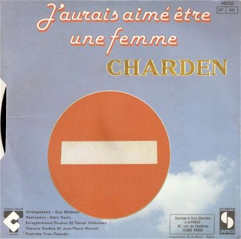 singel Eric Charden - L’été s’ra chaud / J’aurais aimé être une femme - 2