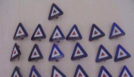Emaille pin veilig verkeer - Afbeelding 2
