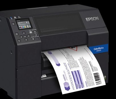 Epson ColorWorks C6000 Series Colour Label Printer with Optional Peeler - 2