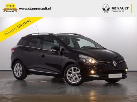 Renault Clio Estate - TCe 90pk Limited Navig., Airco, Cruise, Lichtm. velg - 1