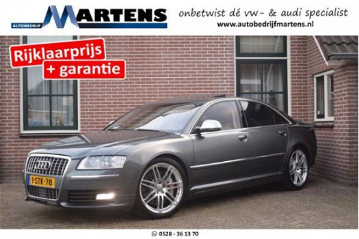 Audi S8 - 5.2 450pk V10 quattro Pro Line+ Exclusive Xenon Luchtvering Standkachel Kanteldak Camera N - 1