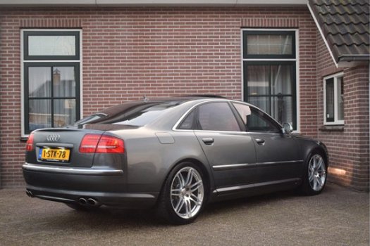 Audi S8 - 5.2 450pk V10 quattro Pro Line+ Exclusive Xenon Luchtvering Standkachel Kanteldak Camera N - 1