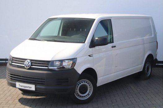 Volkswagen Transporter - 2.0 TDI 102 pk L2H1 Economy Business Edition Airco, Cruise control, Bijrijd - 1