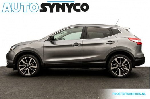 Nissan Qashqai - 1.2 116 Pk Tekna Automaat | Leder | Navigatie | Full LED | Panoramadak - 1