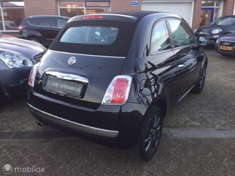 Fiat 500 C - - 1.2 Lounge airco, navi-voorbereid, pdc, 24 mnd garantie mogelijk - 1