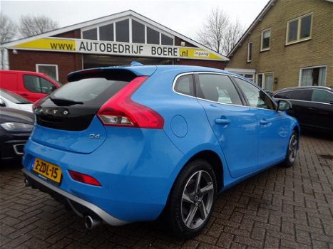 Volvo V40 - 2.0 D4 R-Design Bns Navi, afn.trekhaak, 16''Lmv - 1