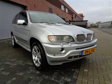 BMW X5 - 3.0d Executive Airco Velgen ZilverGrijs 2003 Zeer Nette Auto - 1