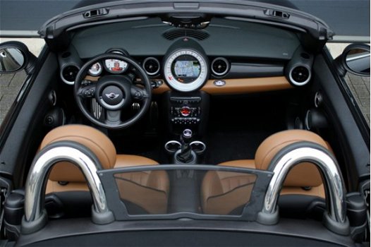 Mini Mini Roadster - 1.6 Cooper S Chili, Navigatie, Bluetooth, Bi-Xenon, Leder, Audio Boost, City-pa - 1