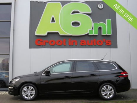 Peugeot 308 SW - 1.6 BlueHDI Blue Lease Executive Pack Achteruitrijcamera Panoramadak DAB+ Navi Clim - 1