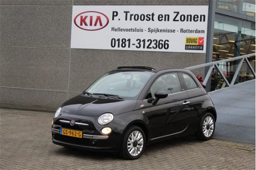 Fiat 500 C - 0.9 TwinAir Turbo Lounge Climate controle/Parkeersensoren achter - 1