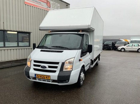 Ford Transit - 350L 3.2 TDCI EF DC Meubelbak met Deuren L.422/B.211/H.216. Airco .3 Zits.Camera - 1